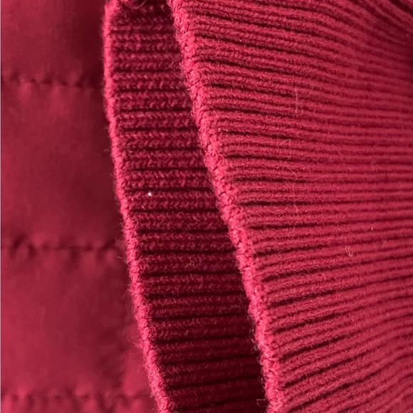 Appleseed’s Maroon Wine Quilted Front Jacket. Size Small. - Picture 8 of 13